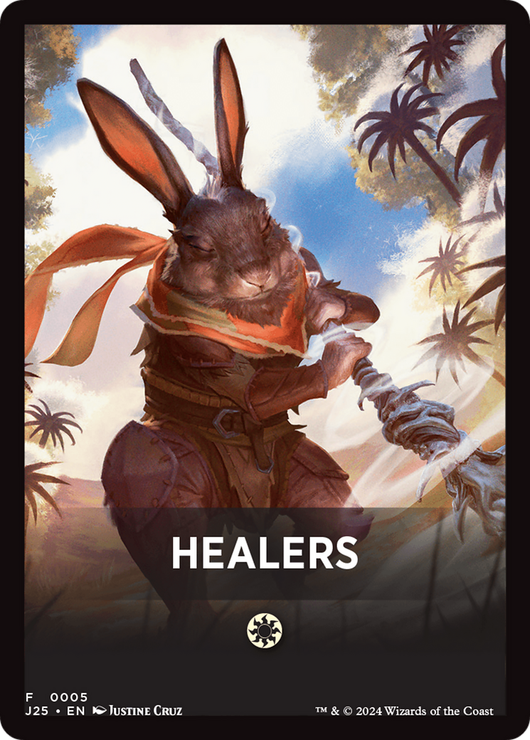 Healers Theme Card [Foundations Jumpstart Front Cards] | Lots Moore NSW