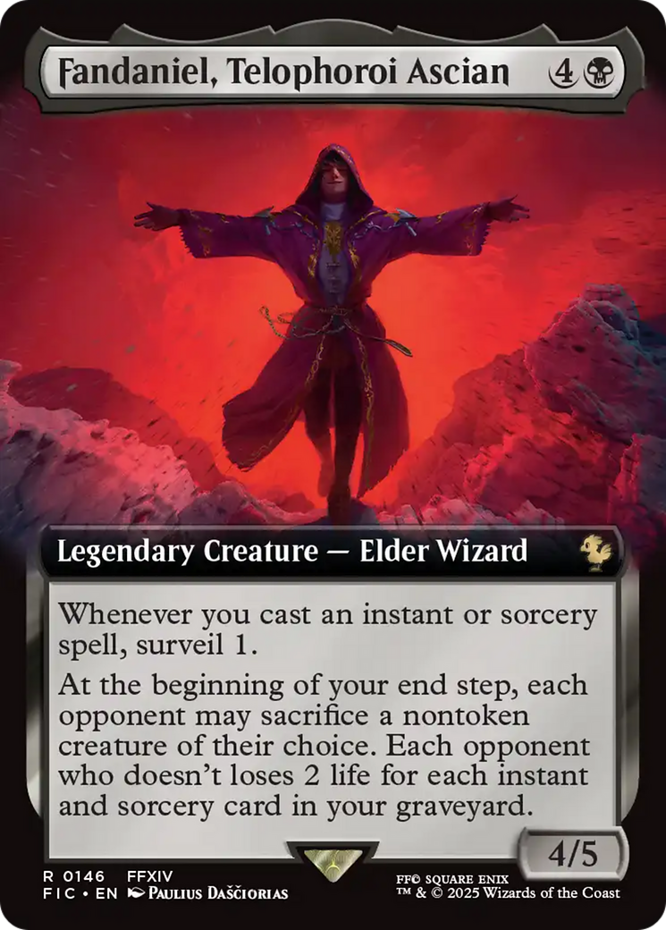 Fandaniel, Telophoroi Ascian (Extended Art) [FINAL FANTASY Commander] | Lots Moore NSW