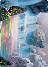 Glittering Frost Art Card (Gold-Stamped Signature) [Kaldheim Art Series] | Lots Moore NSW
