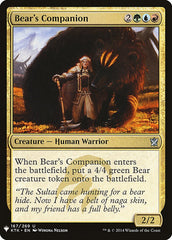 Bear's Companion [Mystery Booster] | Lots Moore NSW