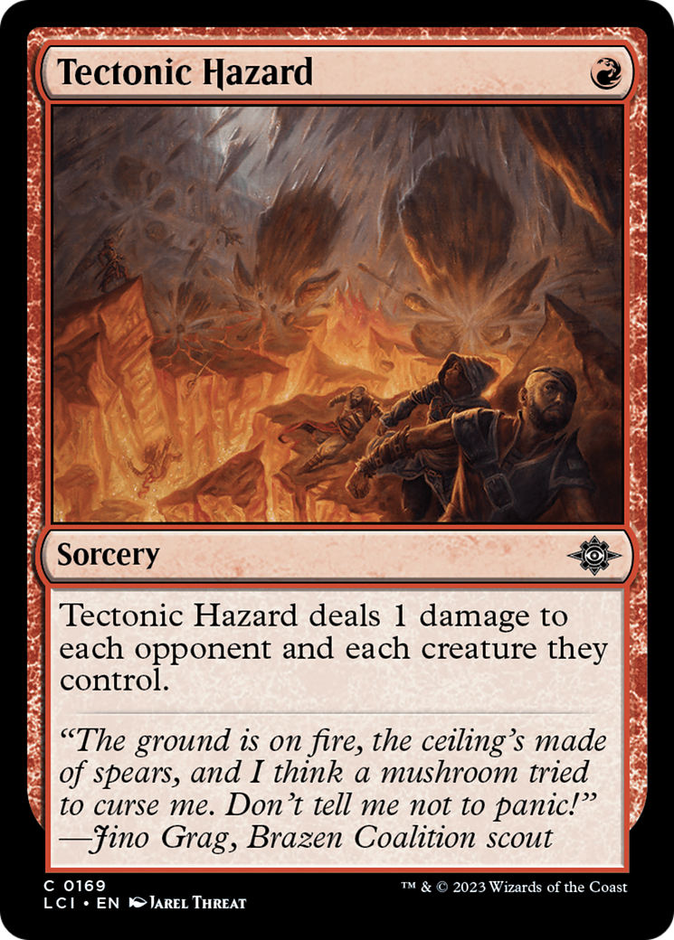 Tectonic Hazard [The Lost Caverns of Ixalan] | Lots Moore NSW