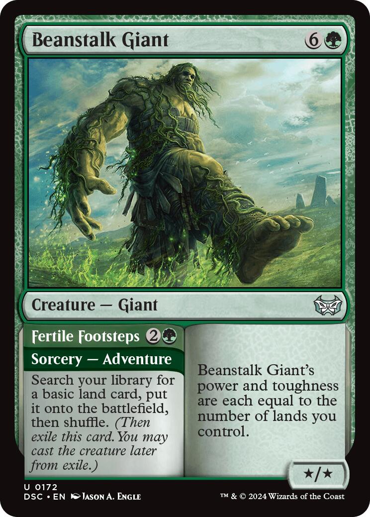 Beanstalk Giant [Duskmourn: House of Horror Commander] | Lots Moore NSW