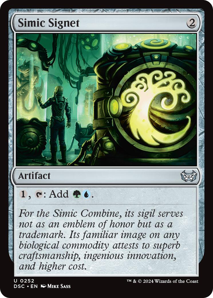 Simic Signet [Duskmourn: House of Horror Commander] | Lots Moore NSW