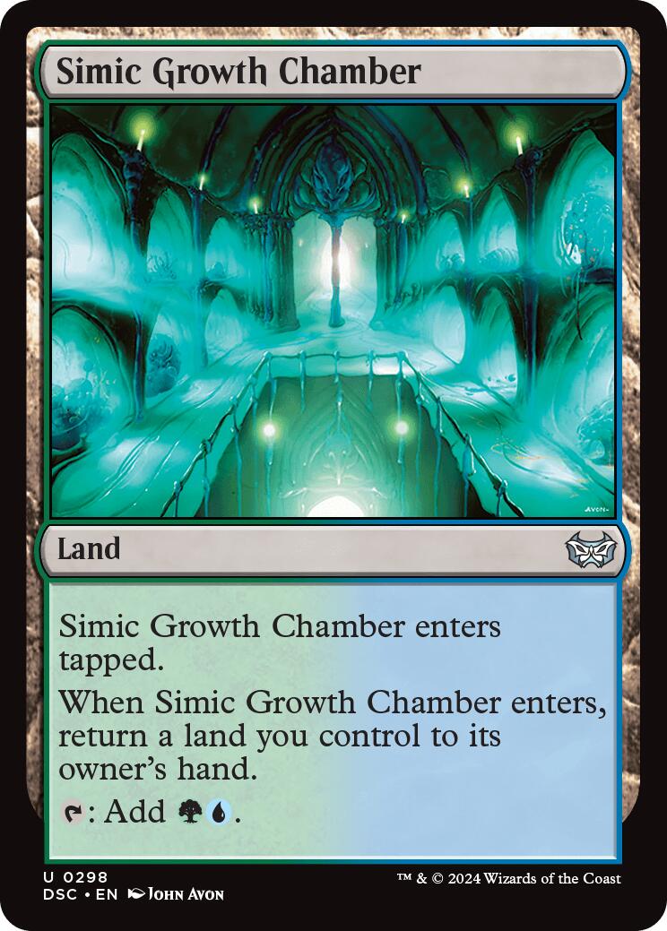 Simic Growth Chamber [Duskmourn: House of Horror Commander] | Lots Moore NSW