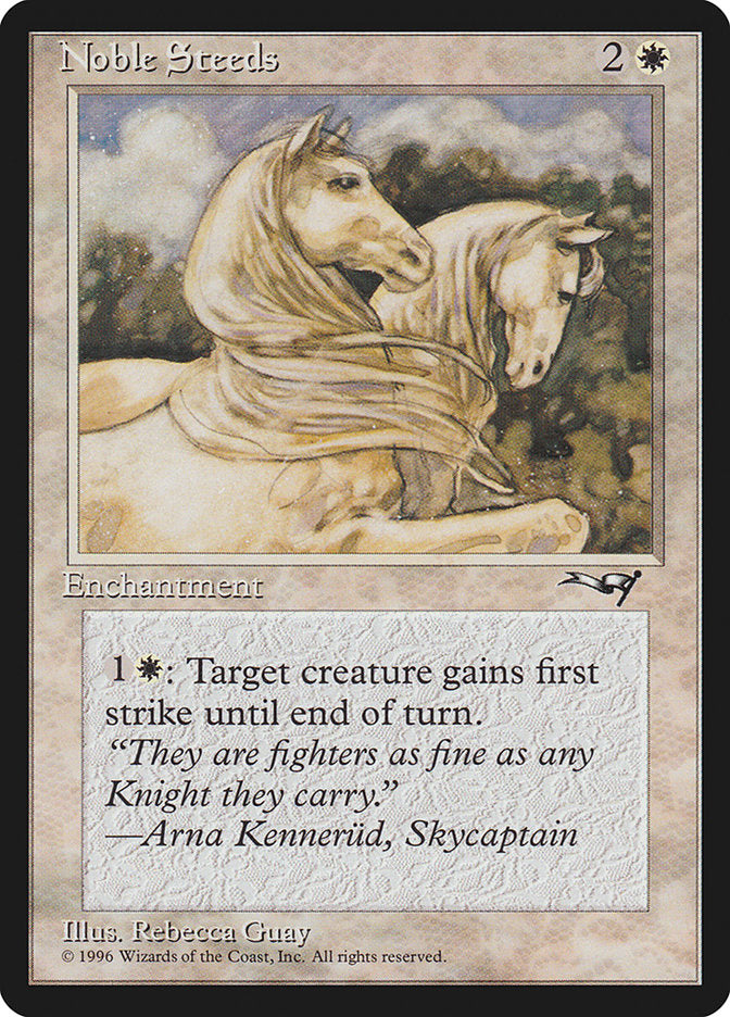 Noble Steeds (Leg Raised) [Alliances] | Lots Moore NSW