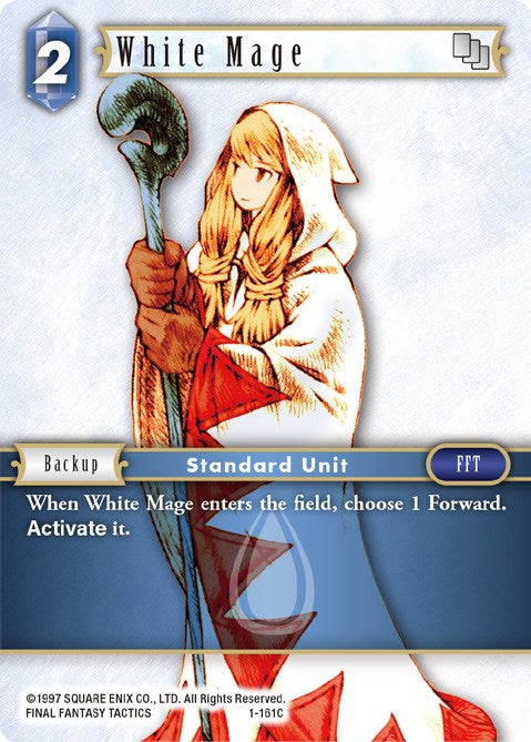 White Mage (Female Unit) [Opus I] | Lots Moore NSW