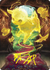 Enduring Innocence Art Card (Gold-Stamped Signature) [Duskmourn: House of Horror Art Series] | Lots Moore NSW