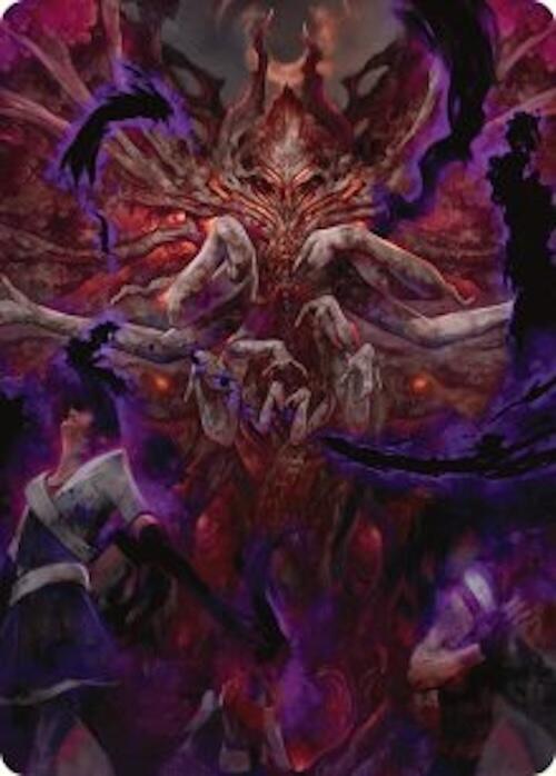 Damnation Art Card [Duskmourn: House of Horror Art Series] | Lots Moore NSW
