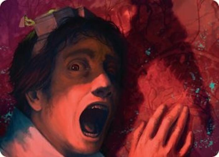 Murder Art Card [Duskmourn: House of Horror Art Series] | Lots Moore NSW