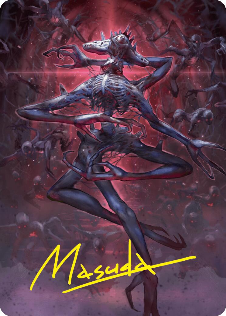 Overlord of the Balemurk Art Card (Gold-Stamped Signature) [Duskmourn: House of Horror Art Series] | Lots Moore NSW