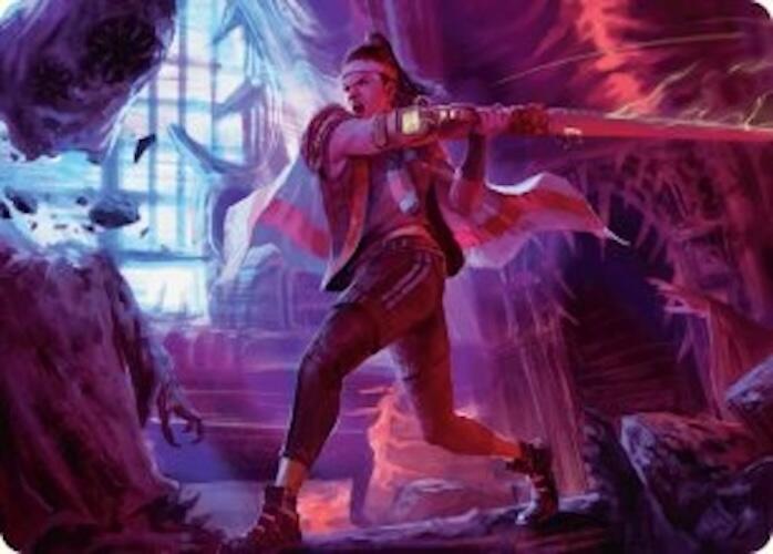 Diversion Specialist Art Card [Duskmourn: House of Horror Art Series] | Lots Moore NSW