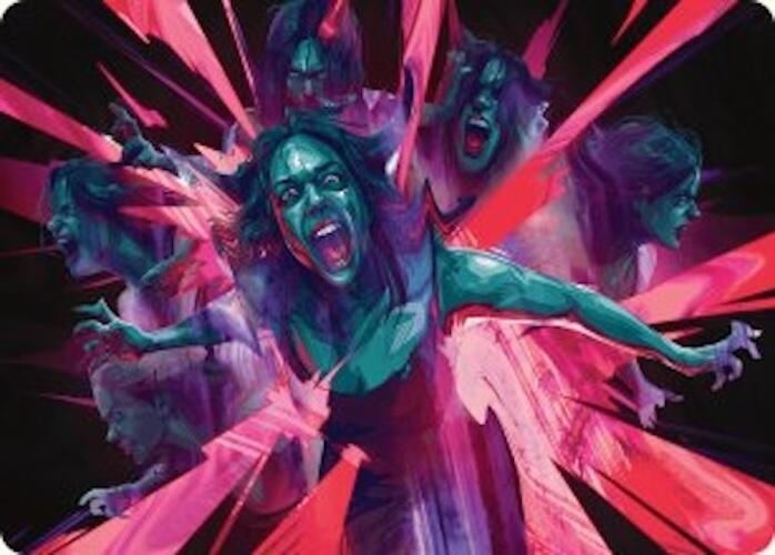 Waltz of Rage Art Card [Duskmourn: House of Horror Art Series] | Lots Moore NSW