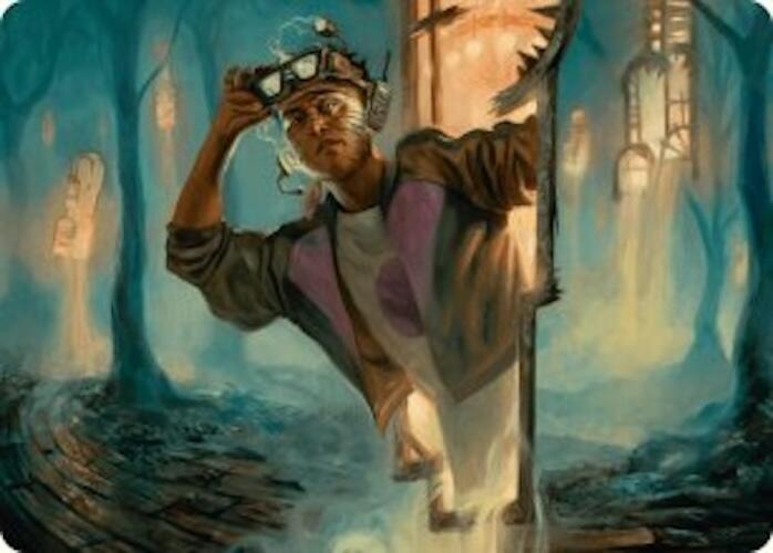 House Cartographer Art Card [Duskmourn: House of Horror Art Series] | Lots Moore NSW