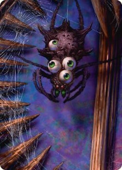 Spider Art Card [Duskmourn: House of Horror Art Series] | Lots Moore NSW