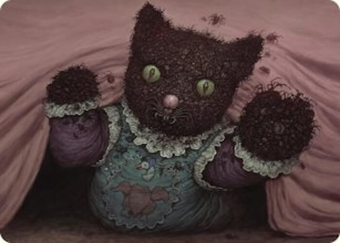 Twitching Doll Art Card [Duskmourn: House of Horror Art Series] | Lots Moore NSW