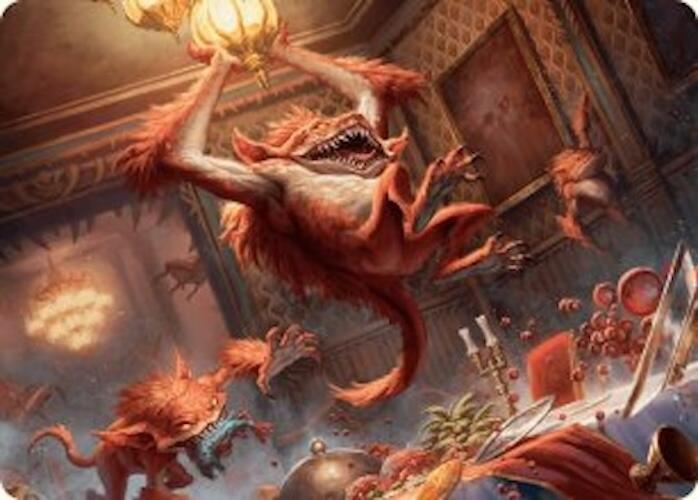 Midnight Mayhem Art Card [Duskmourn: House of Horror Art Series] | Lots Moore NSW