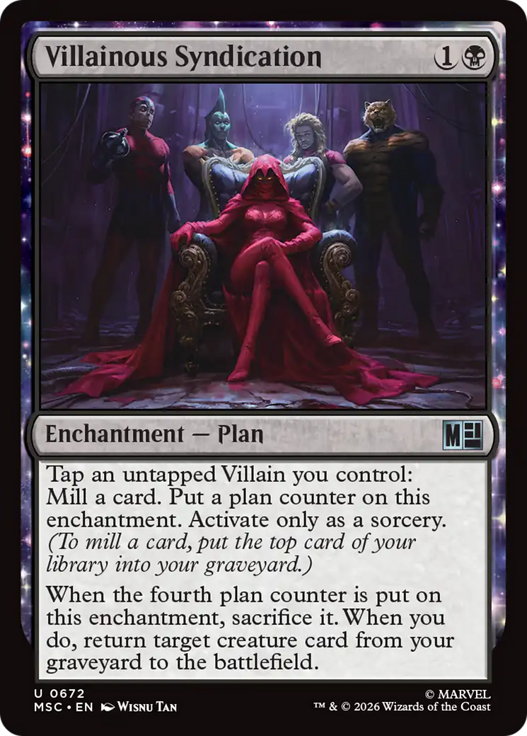 Villainous Syndication [Marvel Super Heroes Commander] | Lots Moore NSW
