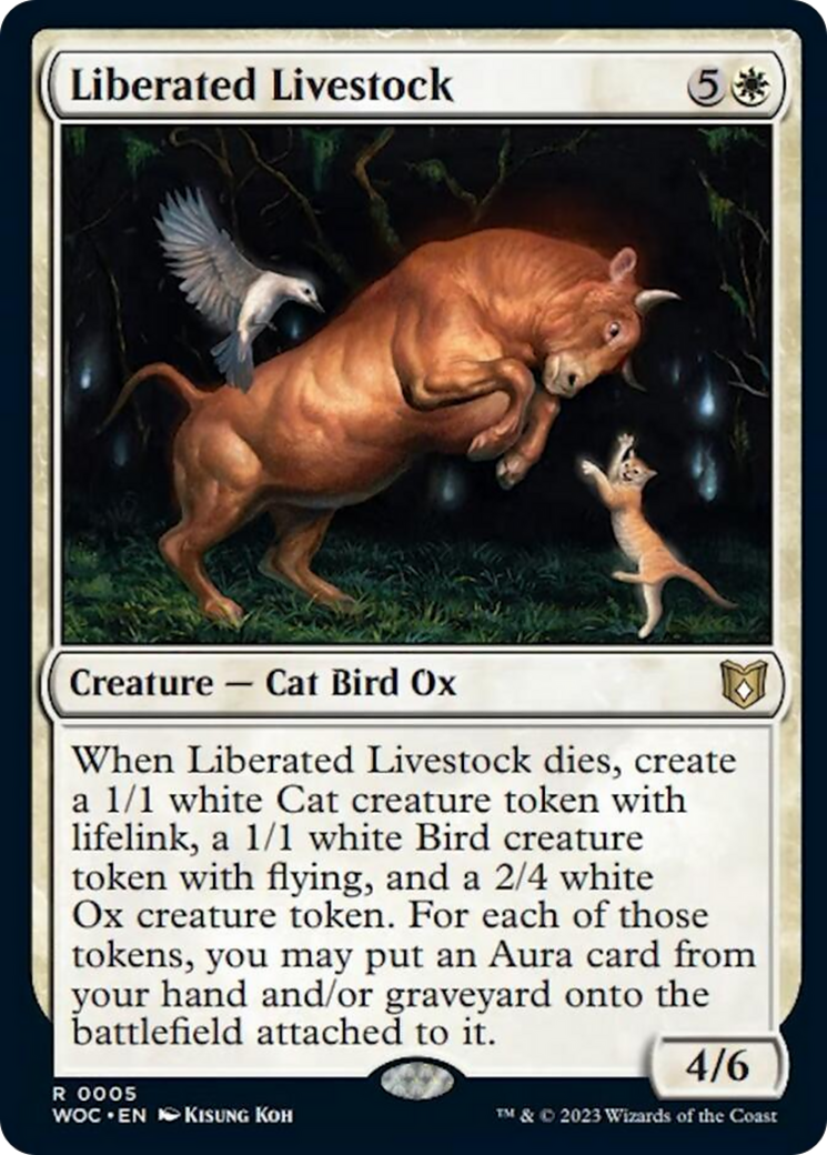 Liberated Livestock [Wilds of Eldraine Commander] | Lots Moore NSW
