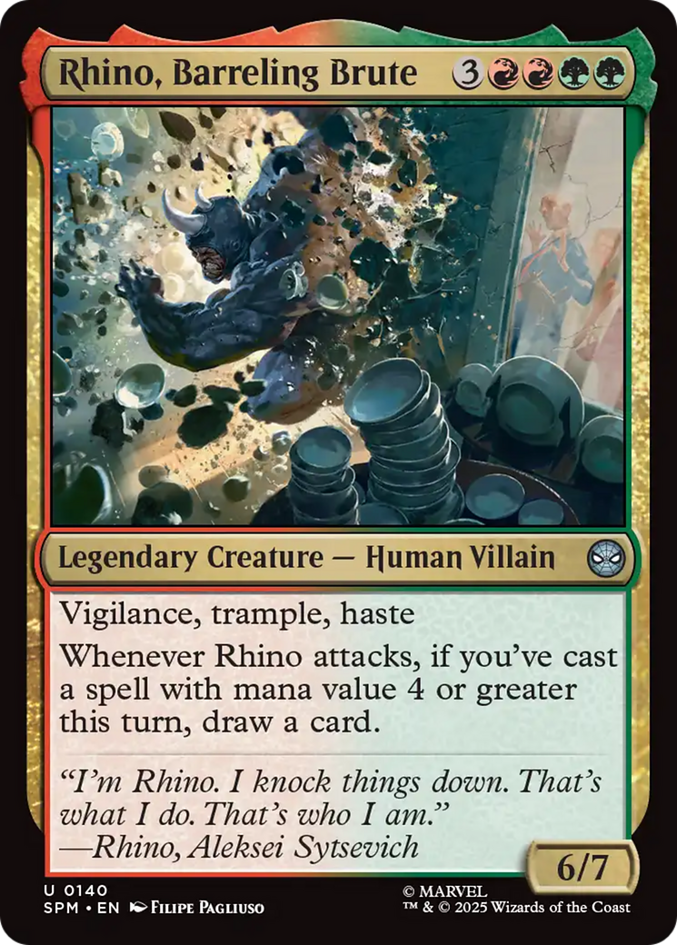 Rhino, Barreling Brute [Marvel's Spider-Man] | Lots Moore NSW