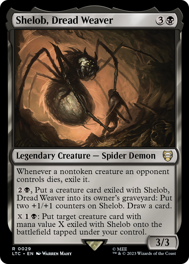 Shelob, Dread Weaver [The Lord of the Rings: Tales of Middle-Earth Commander] | Lots Moore NSW