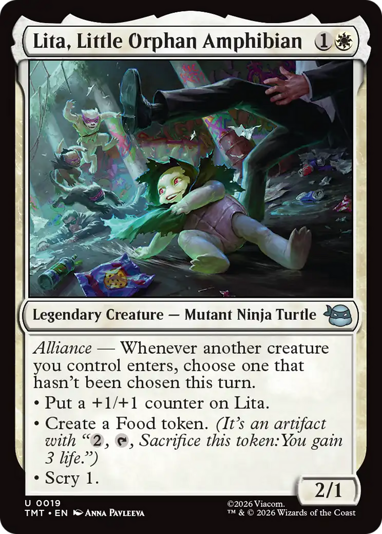 Lita, Little Orphan Amphibian [Teenage Mutant Ninja Turtles] | Lots Moore NSW
