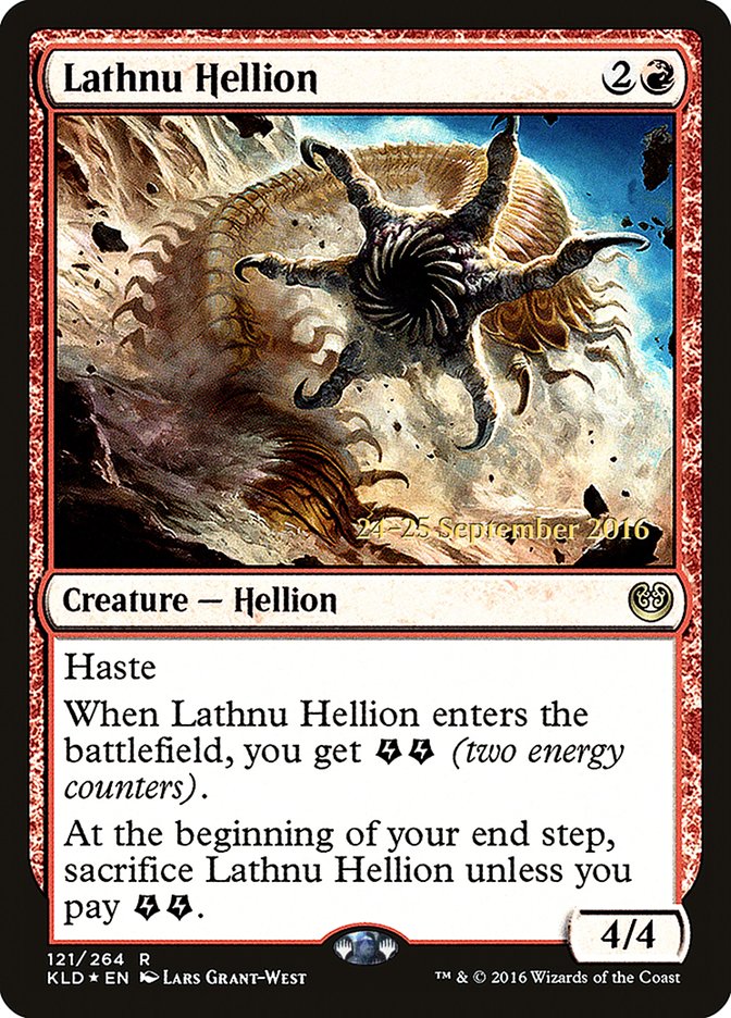 Lathnu Hellion [Kaladesh Prerelease Promos] | Lots Moore NSW