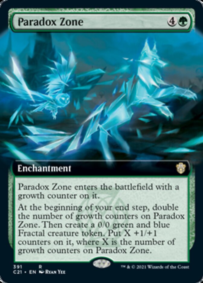 Paradox Zone (Extended Art) [Commander 2021] | Lots Moore NSW