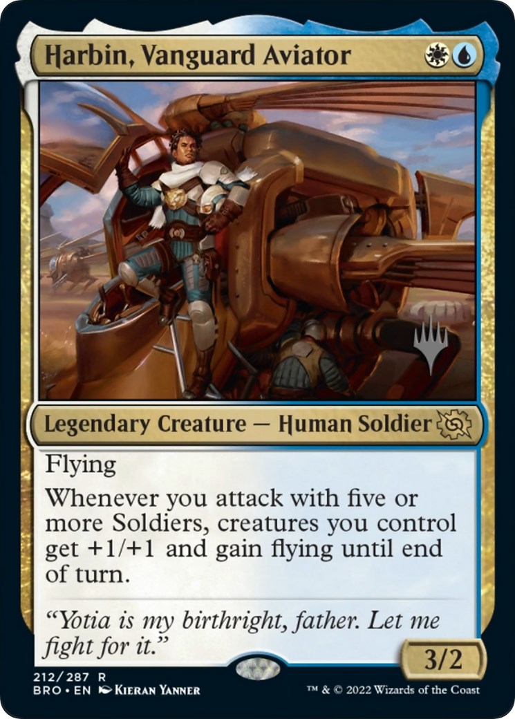 Harbin, Vanguard Aviator (Promo Pack) [The Brothers' War Promos] | Lots Moore NSW