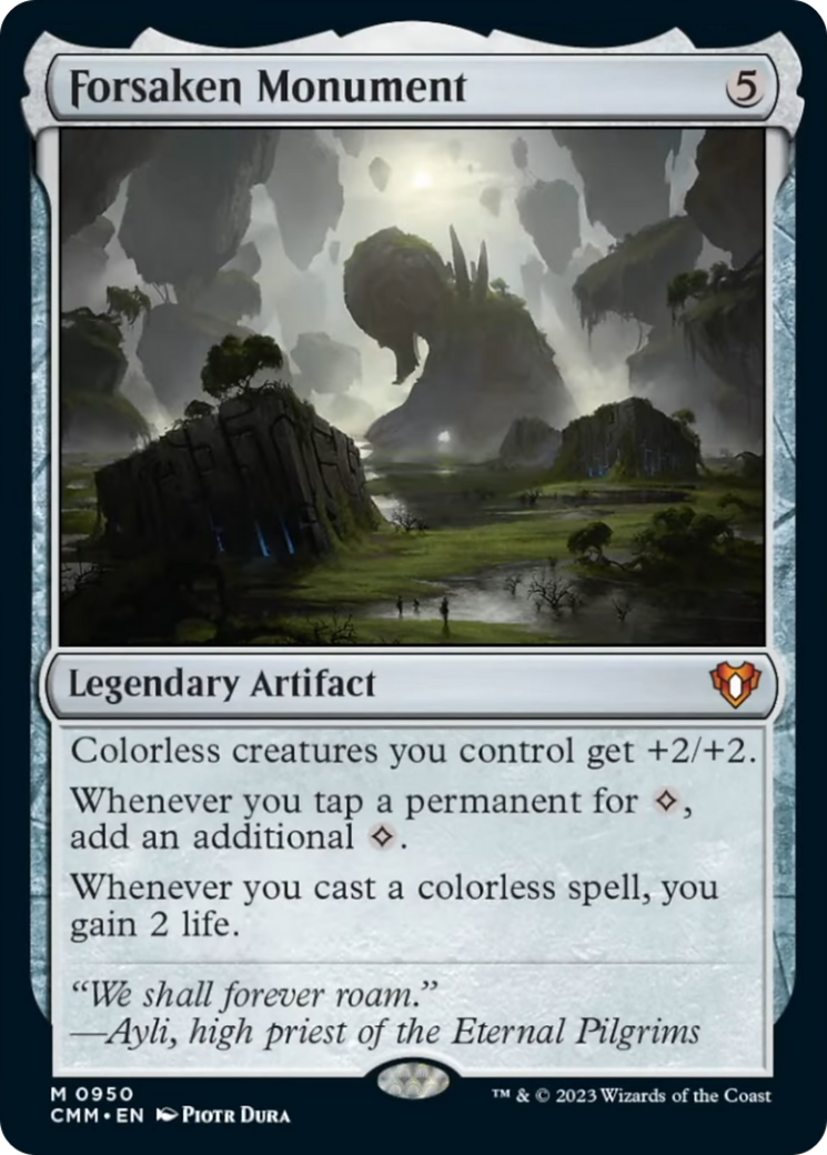 Forsaken Monument [Commander Masters] | Lots Moore NSW
