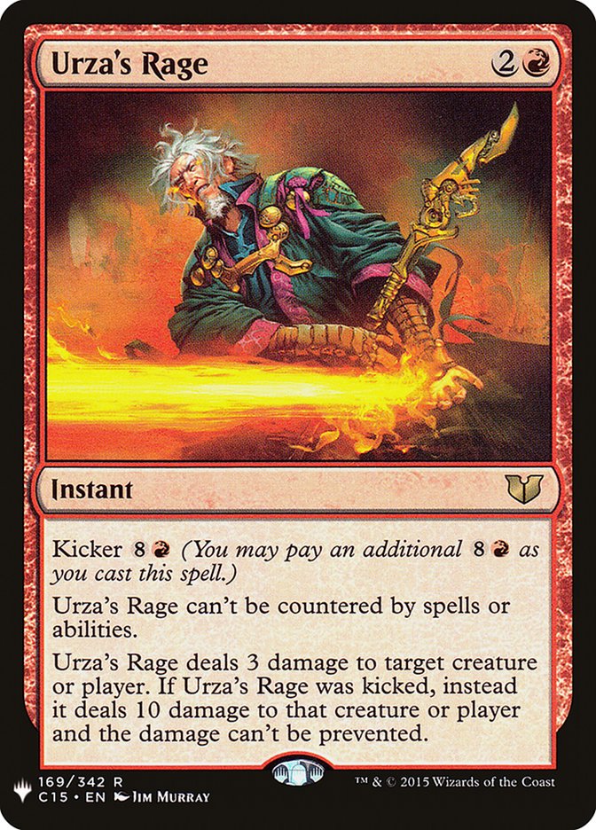 Urza's Rage [Mystery Booster] | Lots Moore NSW