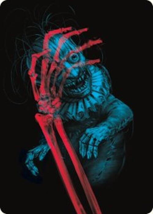 Marvin, Murderous Mimic Art Card [Duskmourn: House of Horror Art Series] | Lots Moore NSW