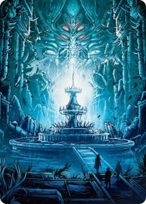 Island Art Card [Duskmourn: House of Horror Art Series] | Lots Moore NSW