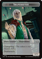 Shapeshifter // Insect (0022) Double-Sided Token [Duskmourn: House of Horror Commander Tokens] | Lots Moore NSW