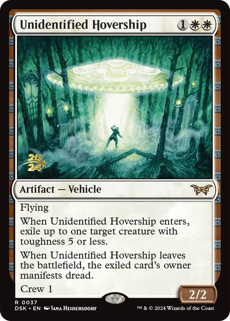 Unidentified Hovership [Duskmourn: House of Horror Prerelease Promos] | Lots Moore NSW