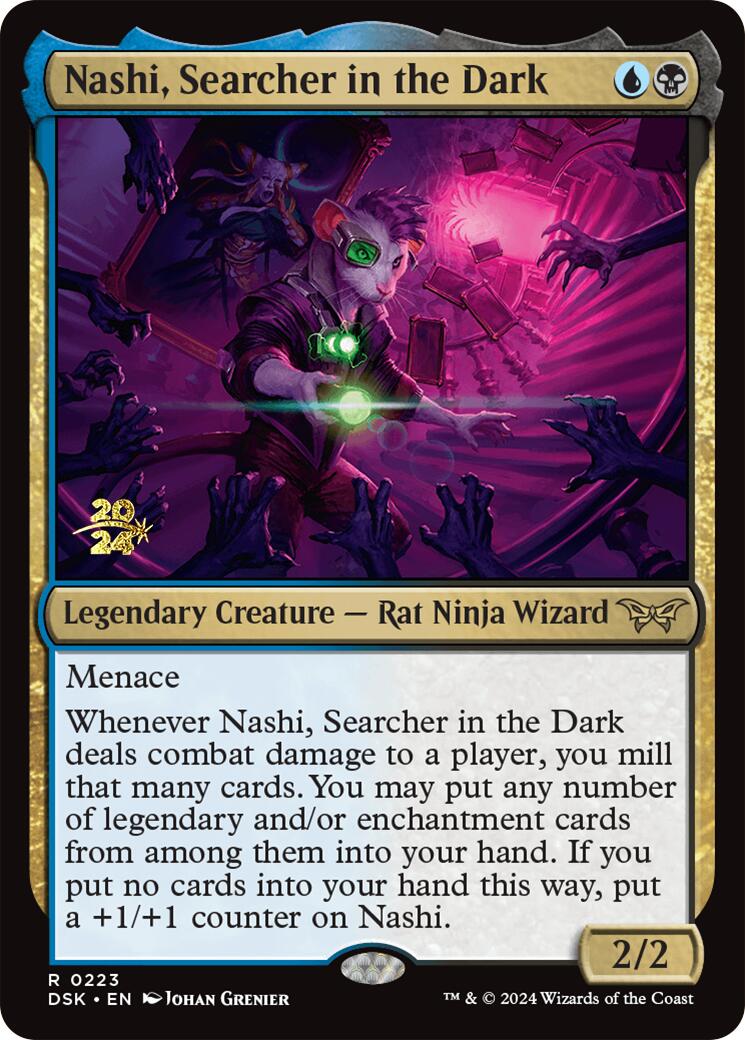 Nashi, Searcher in the Dark [Duskmourn: House of Horror Prerelease Promos] | Lots Moore NSW