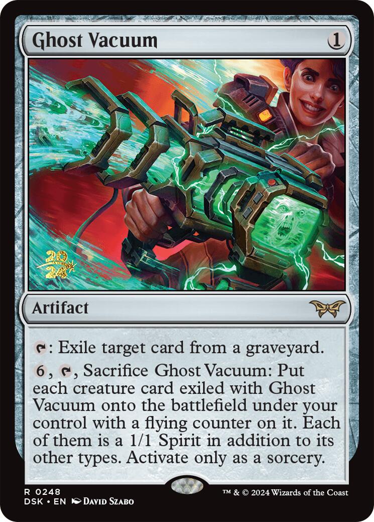 Ghost Vacuum [Duskmourn: House of Horror Prerelease Promos] | Lots Moore NSW