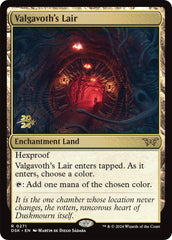 Valgavoth's Lair [Duskmourn: House of Horror Prerelease Promos] | Lots Moore NSW