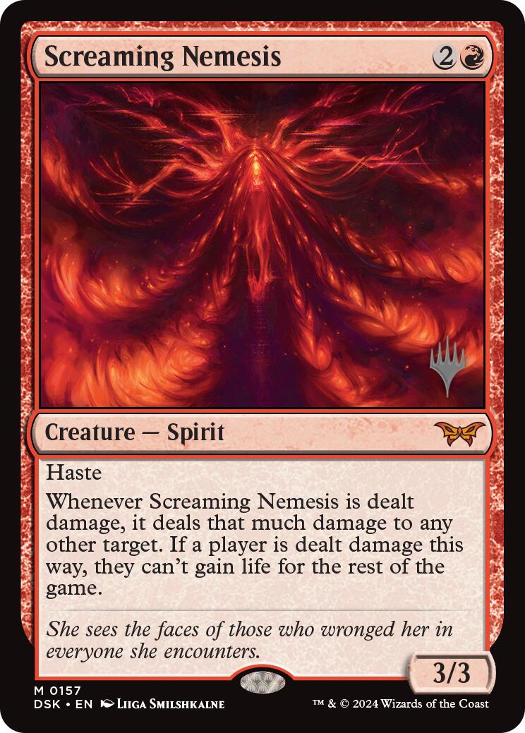 Screaming Nemesis [Duskmourn: House of Horror Promos] | Lots Moore NSW