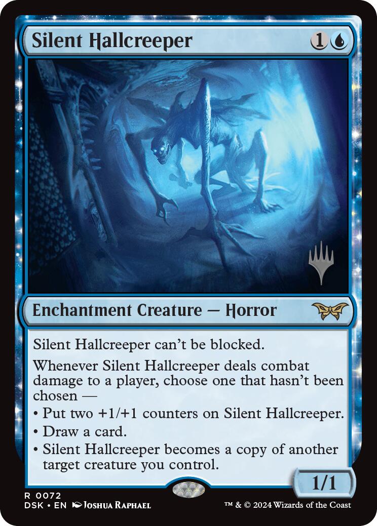 Silent Hallcreeper [Duskmourn: House of Horror Promos] | Lots Moore NSW