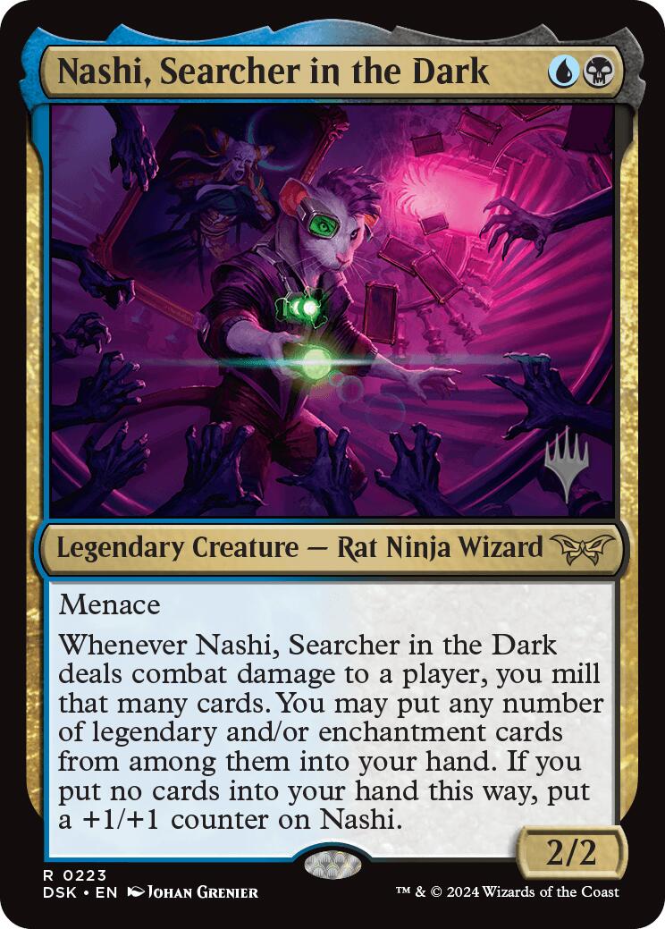 Nashi, Searcher in the Dark [Duskmourn: House of Horror Promos] | Lots Moore NSW