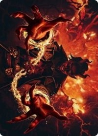 Tibalt's Trickery Art Card [Kaldheim Art Series] | Lots Moore NSW