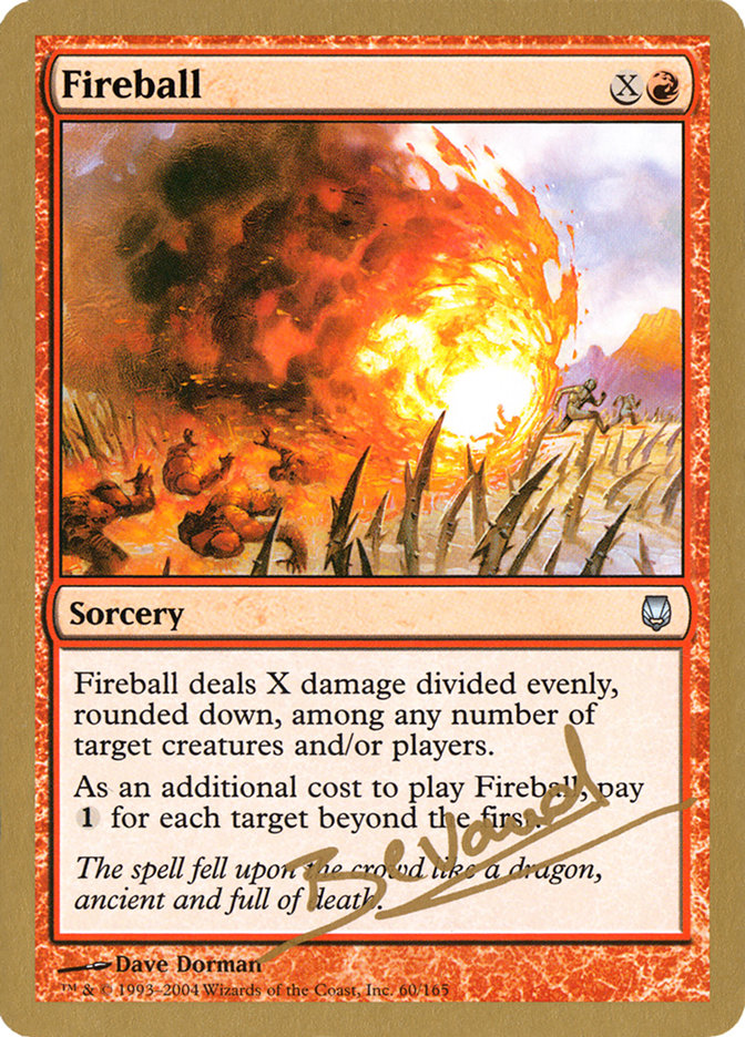Fireball (Manuel Bevand) [World Championship Decks 2004] | Lots Moore NSW