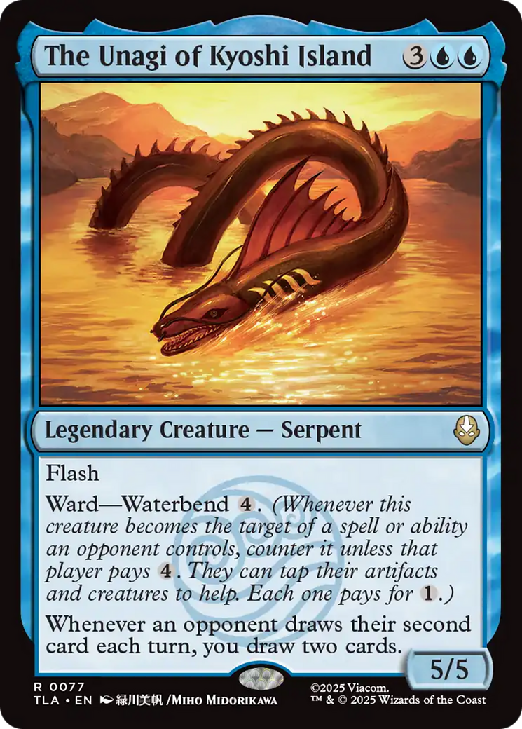 The Unagi of Kyoshi Island [Avatar: The Last Airbender] | Lots Moore NSW