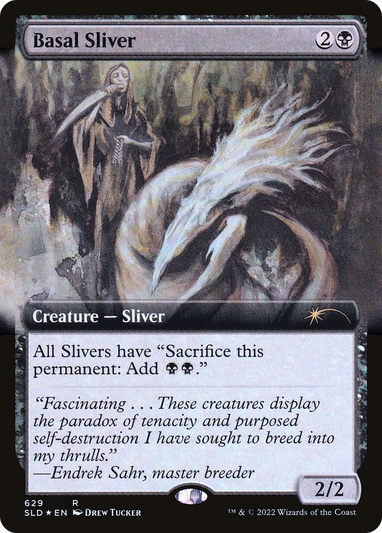 Basal Sliver (Extended Art) [Secret Lair Drop Promos] | Lots Moore NSW