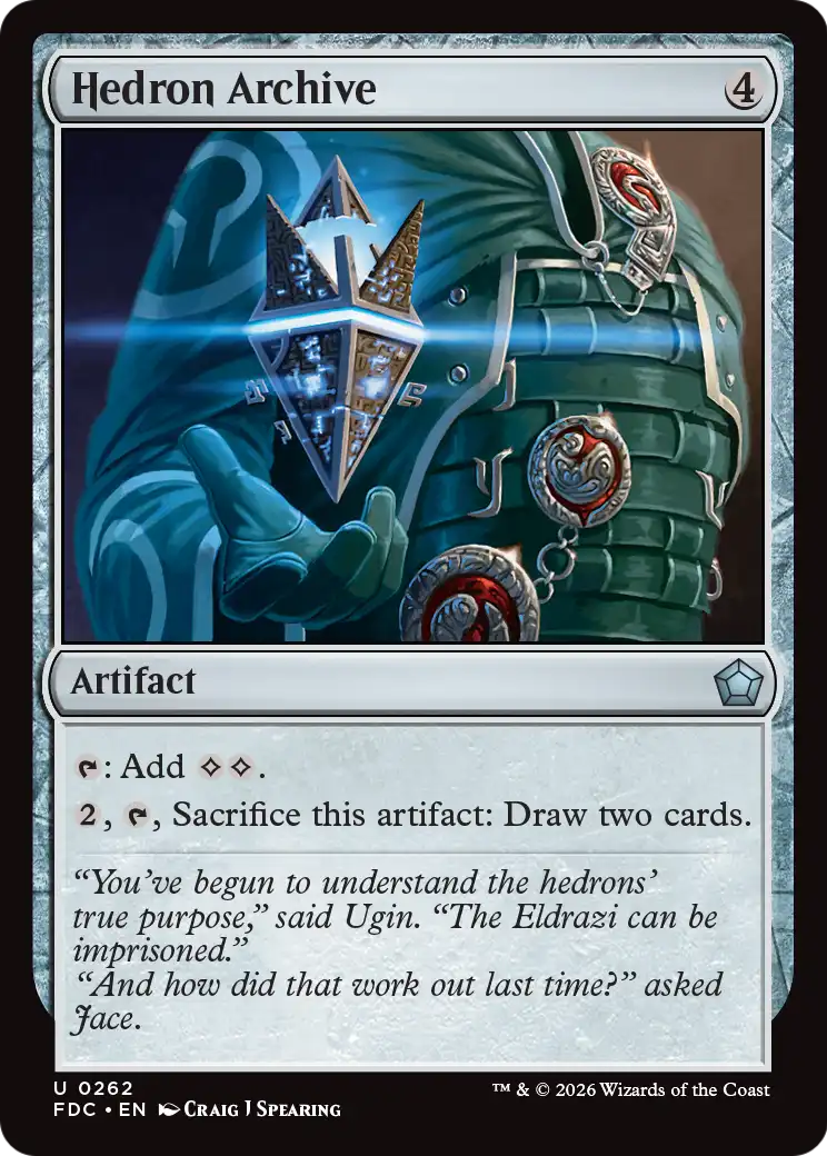 Hedron Archive [Foundations Commander] | Lots Moore NSW