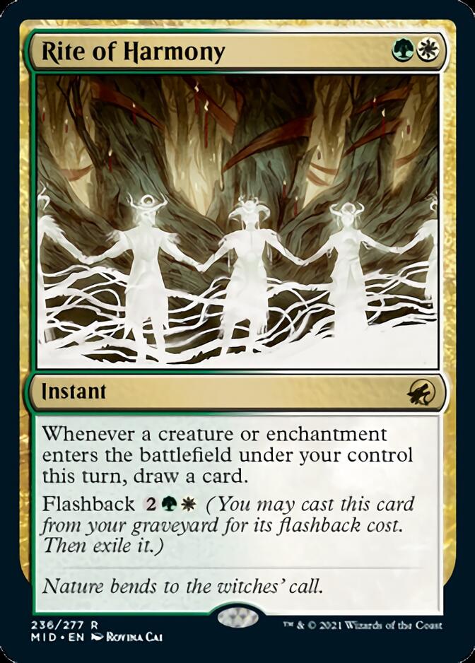 Rite of Harmony [Innistrad: Midnight Hunt] | Lots Moore NSW