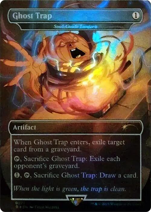 Ghost Trap - Soul-Guide Lantern (Rainbow Foil) [Secret Lair Drop Series] | Lots Moore NSW
