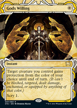 Gods Willing (Foil Etched) [Strixhaven: School of Mages Mystical Archive] | Lots Moore NSW