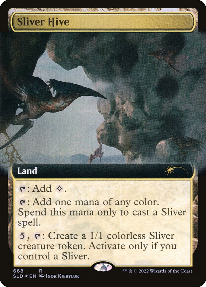 Sliver Hive (Extended Art) [Secret Lair Drop Promos] | Lots Moore NSW