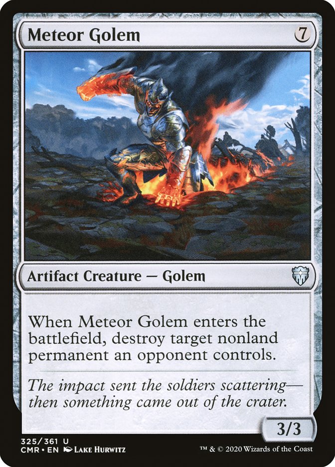Meteor Golem (325) [Commander Legends] | Lots Moore NSW